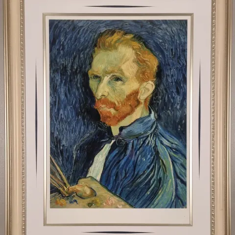 Vincent Van Gogh Limited Edition (Self Portrait) One of only 85