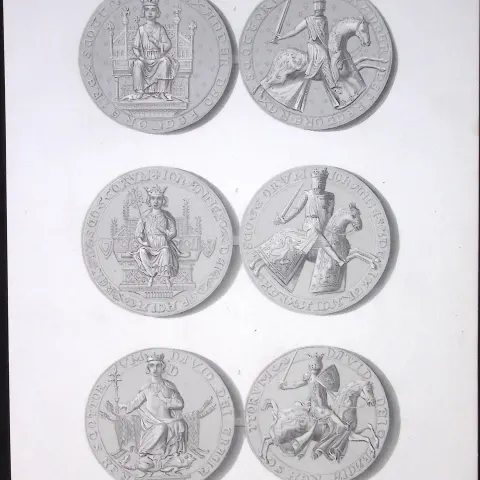 The Borough Seals of Scotland Victorian Antique 152 Years-Old Engraving-12