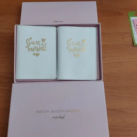 Wedding Passport Covers, 2 Sets of 2