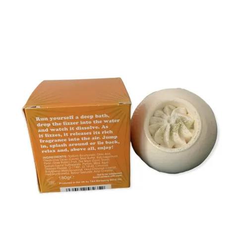 31 x Bath Bubble & Beyond Gold Top Whole Ball Bath Fizzers