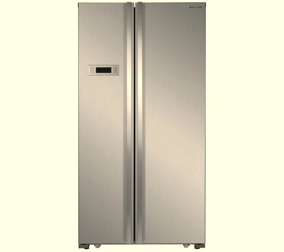 Kenwood Style American Fridge Freezer in Silver.  RRP £599