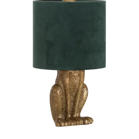 Gold Hare Table Lamp Base x 2