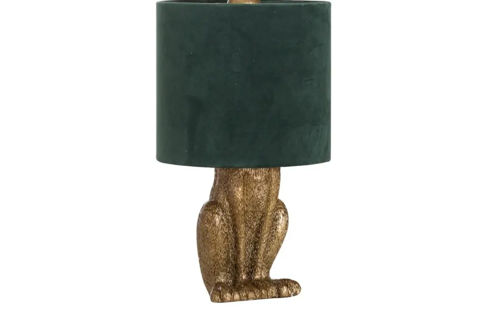 Gold Hare Table Lamp Base x 2
