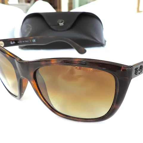 Ray-Ban Wayfarer Sunglasses 4154 710/51 2N Light Havana Frame
