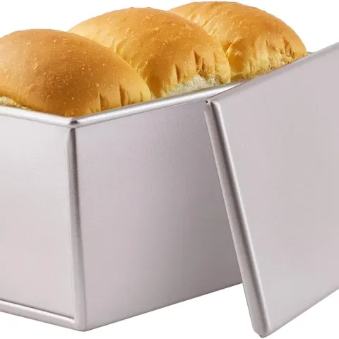 Chefmade Pullman Loaf Pan With Lid Non-Stick Champagne Gold RRP £43