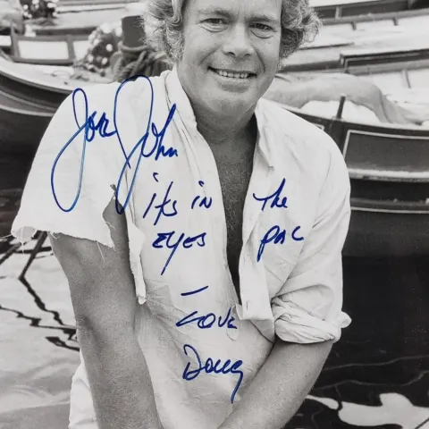 Doug McClure Original Signature
