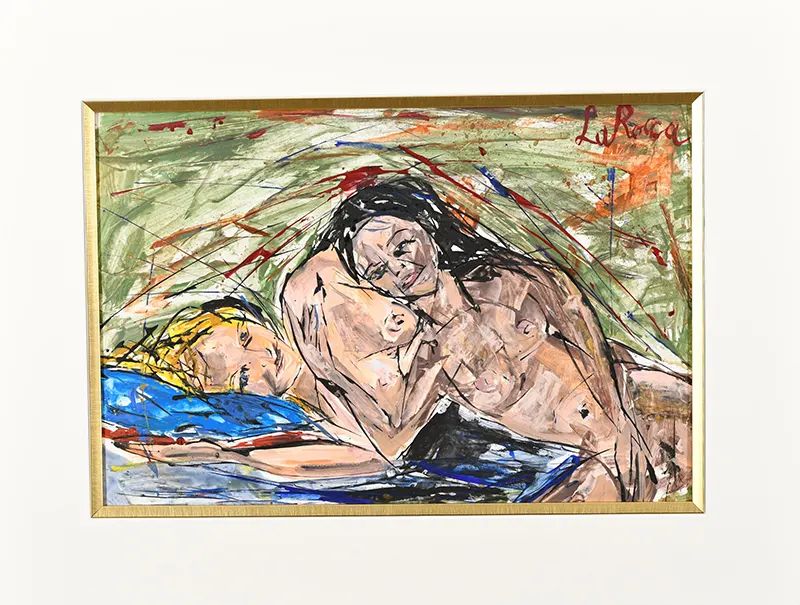 Original Oil Painting By La Rocca