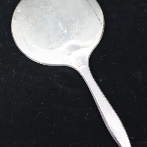 Vintage Silver Hand Mirror Birmingham 1968