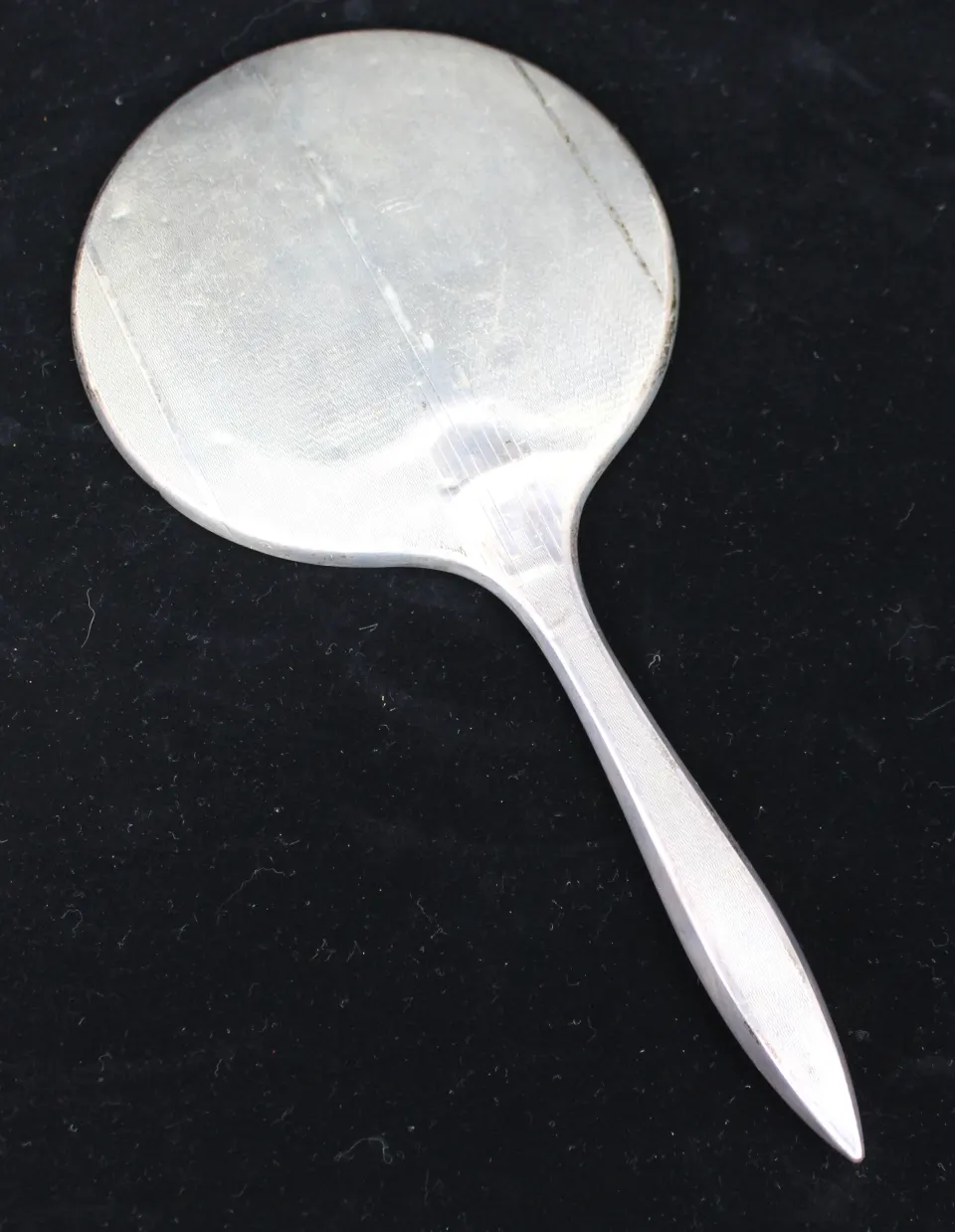 Vintage Silver Hand Mirror Birmingham 1968
