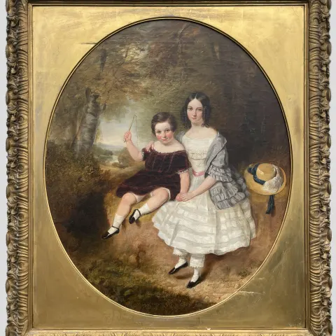Early 19th Century Portrait by James Bennett H. Smith – Oil on Canvas