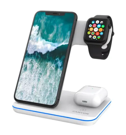Canyon Wireless Charging Station 3-in-1 WS-303 RRP £39.99 L13a