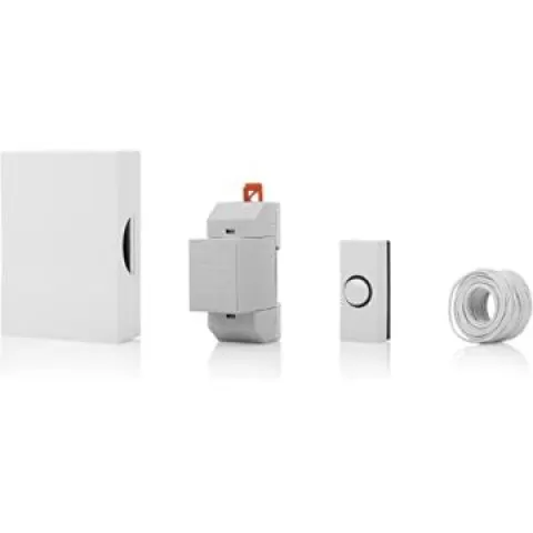 RRP - £ 19.58 Byron 720k Wired Doorbell Set, Wired Doorbell, Push Bell