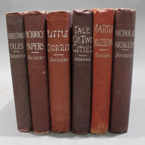 Charles Dickens Novels 6 Volumes