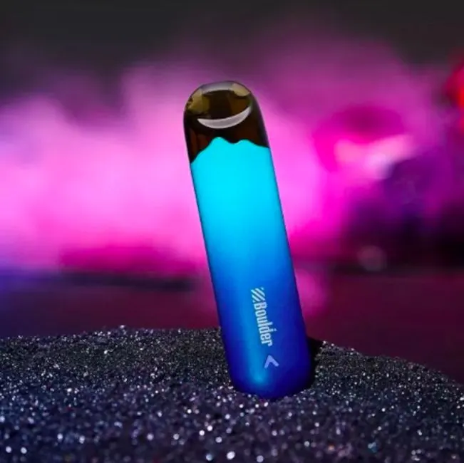 Brand New Boulder Amber Heart of Sea Blue Starter Kit Including Device and 2 Pods