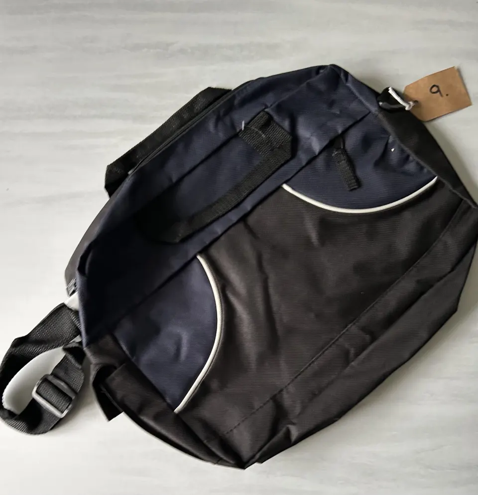 Black and Blue Bag