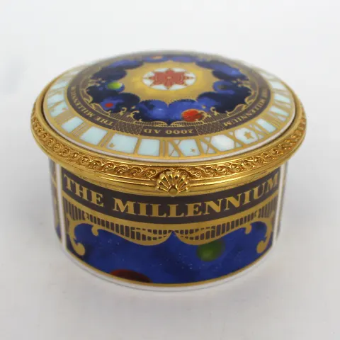 Royal Worcester Millennium Trinket Box