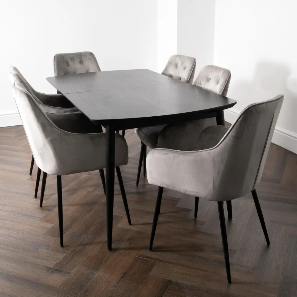 Oxford Dark Ash Dining Table RRP - £1100