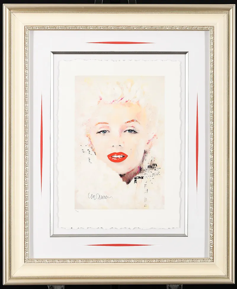 Limited Edition By Sidney Maurer "Movie Star" (Marilyn Monroe)