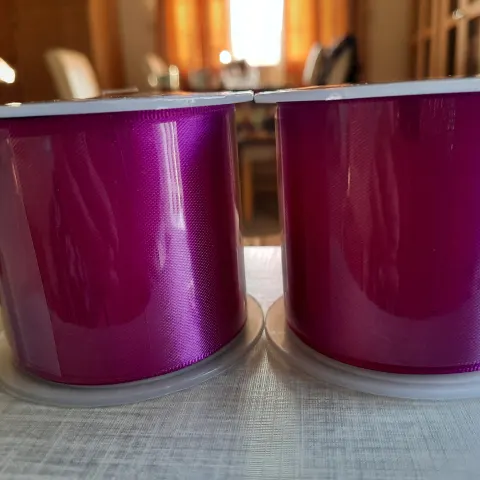 Purple Ribbons, 5 cm Reels x 10 From Paperchase