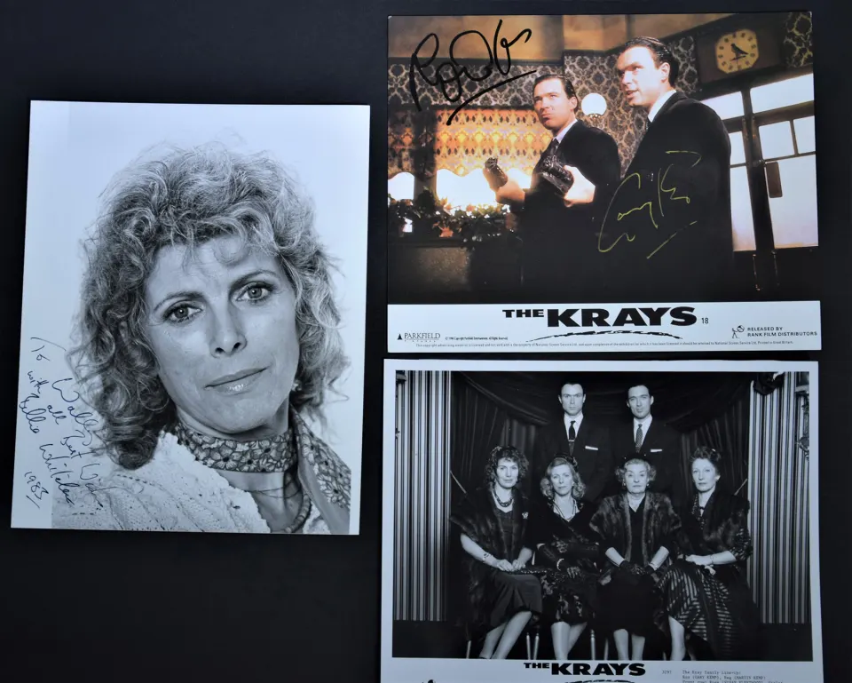 THE KRAYS FILM Original signatures