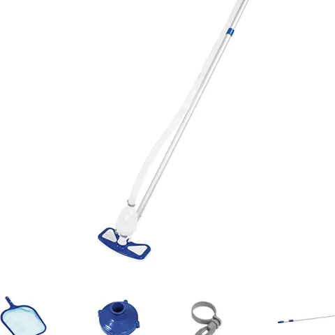 (142/MR1C) Lot RRP £195. 3x Bestway Flowclear Pool Items. 2x Aquaclean Pool Cleaning Kit RRP £75 Ea