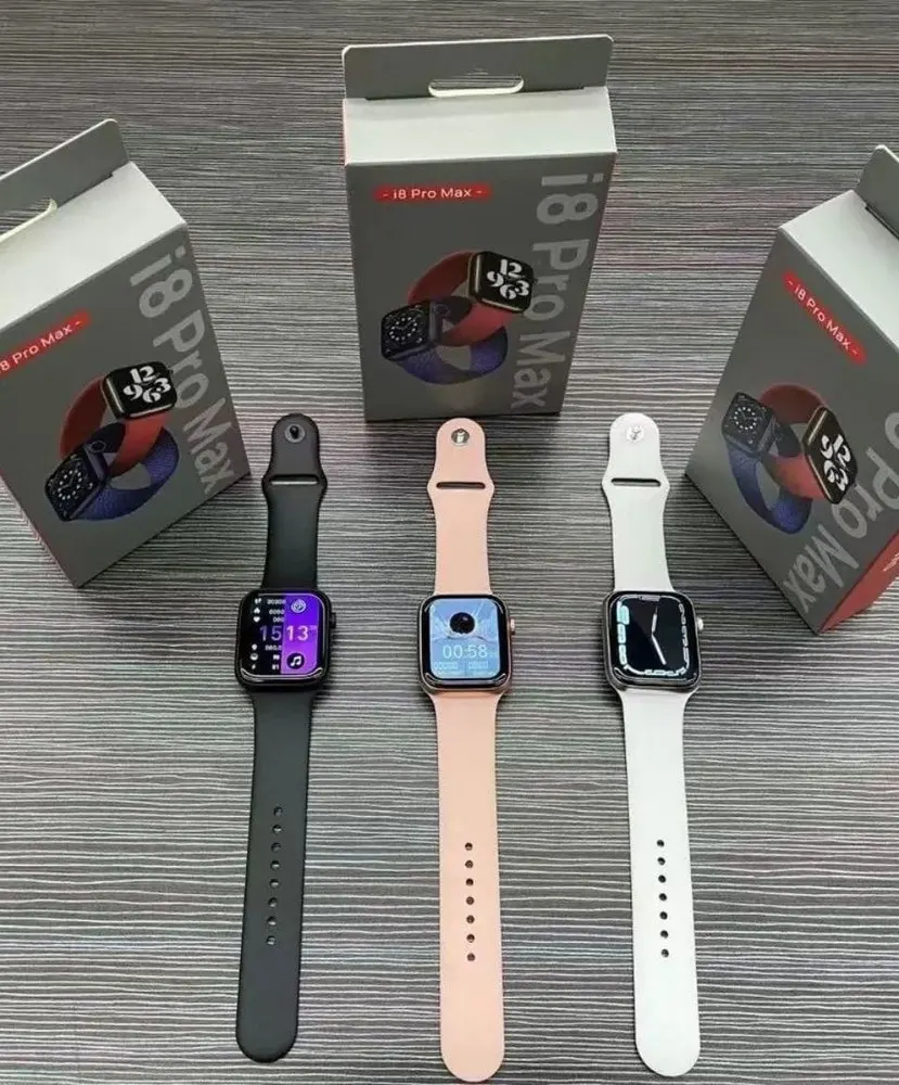 i8 Pro Max Touch Screen Bluetooth Smartwatch with Activity Tracker Compatible with All 3G/4G/5G