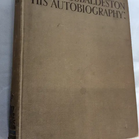 Antiquarian book Squire Osbaldeston his Autobiography 1st Edition 1926