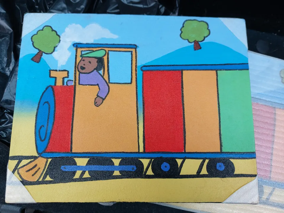 Selection of 12 canvas prints