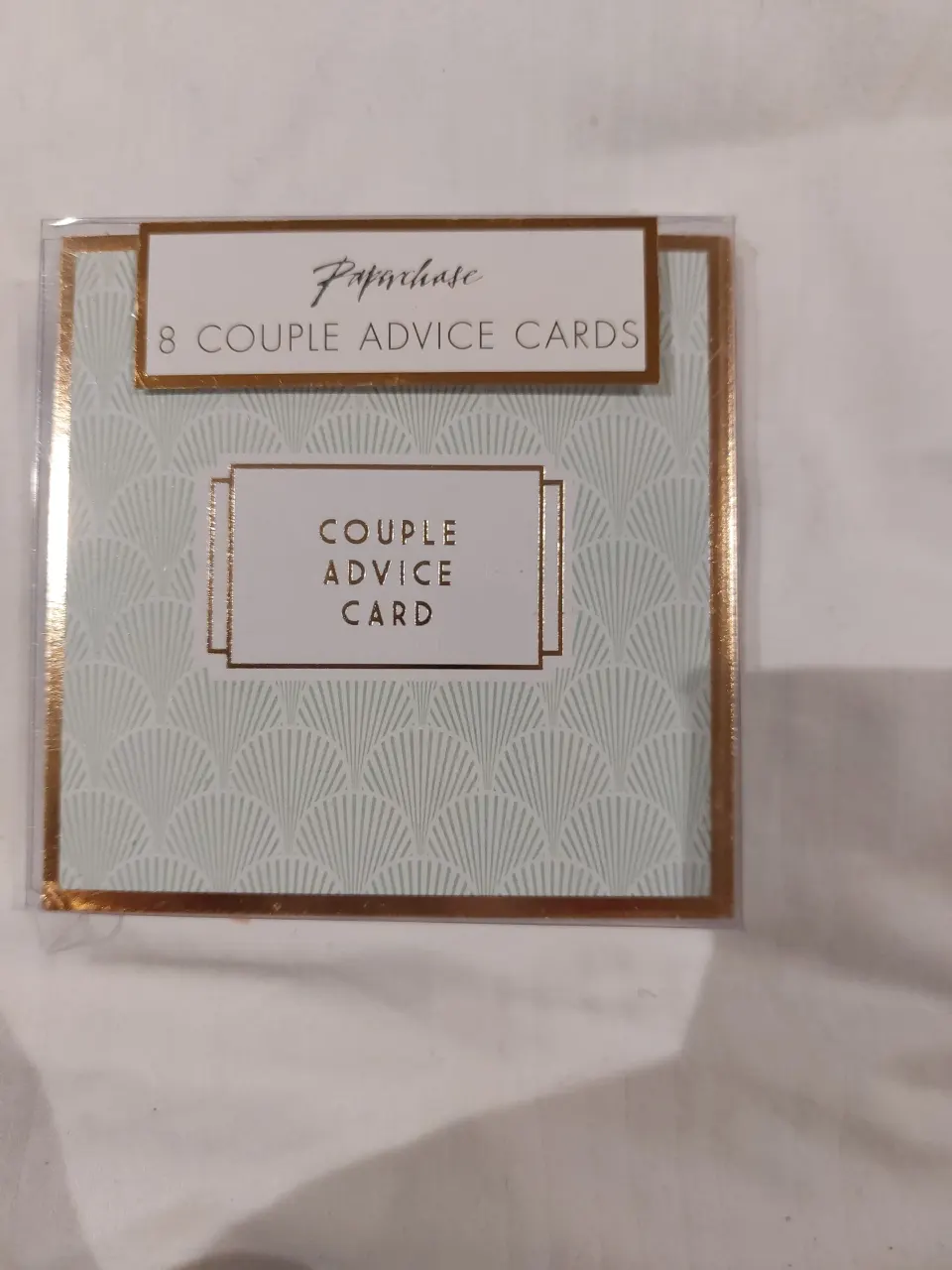 Wedding Couples Advice cards