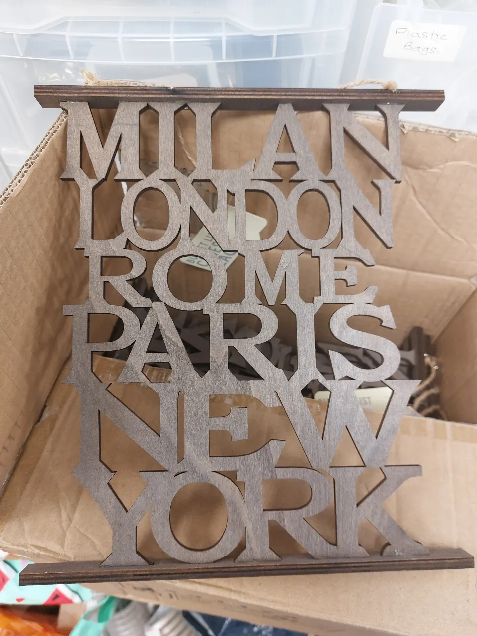 City Bucket List Plaques