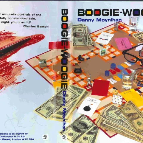Damien Hirst Signed Print Limited Edition "Boogie Woogie" x/500 Numbered In Book