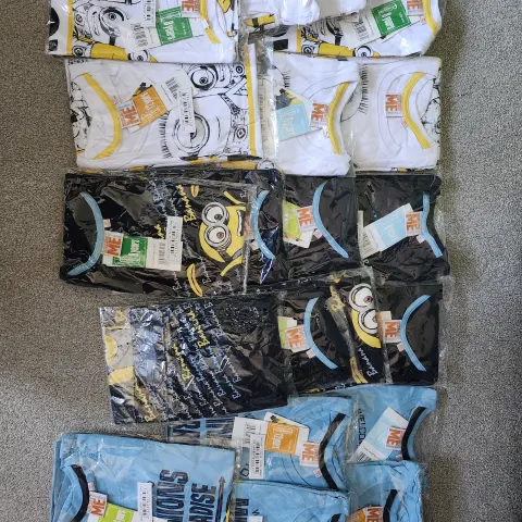 140 PCS Children's T-Shirts – Mixed Licensed Designs