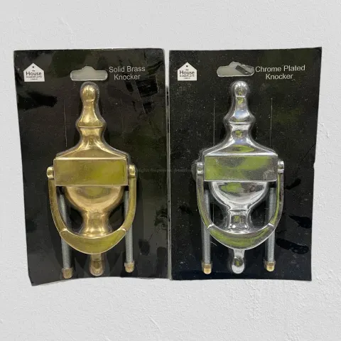 20 x Brass and Chrome Door Knockers