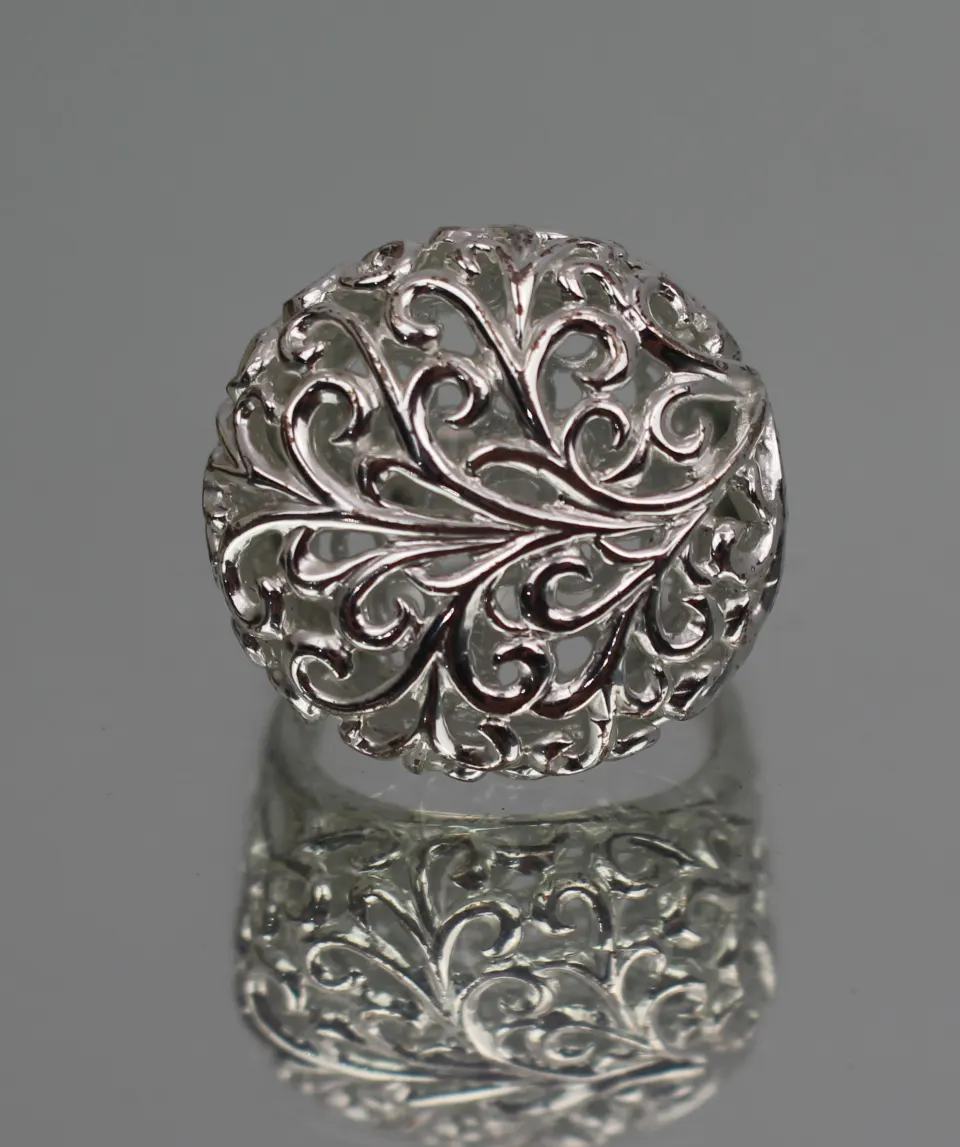 Ornate Vintage Silver Ring