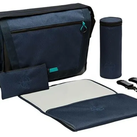 Lassig Blue Messener/Changing bag RRP 49.99