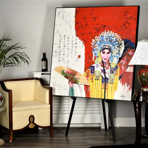 Original Large Oil on Canvas
