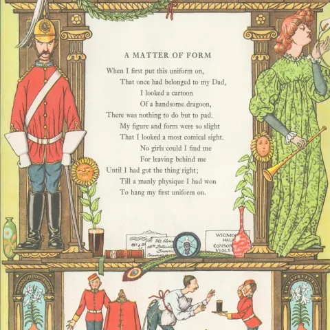 Double Sided Guinness Print 1961 " Dad's Uniform & The Nags HeadA Genuine Double Sided