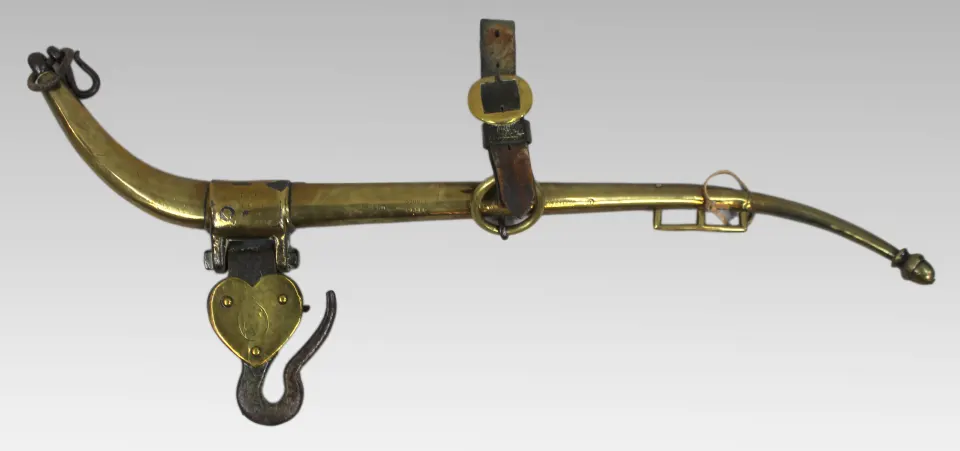 Antique Brass Hames Horse Collar