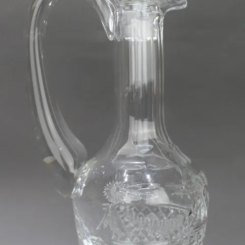 Stuart Beaconsfield Crystal Claret Jug