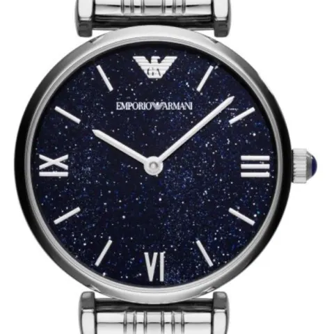 Emporio Armani AR11091 Ladies Gianni T-Bar Silver Bracelet Quartz Watch