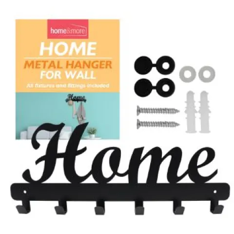 5 x Metal Coat Hangers Wall Mounted RRP £9.79 ea L25