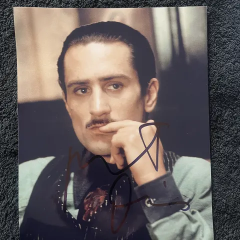 Robert De Niro Signed