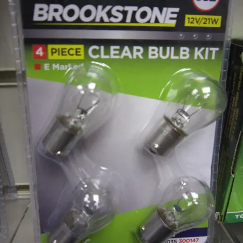 100pcs Brookstone brand new sealed spare bulb kit as pictured retail packed