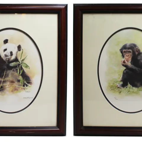 Pair of May Shepherd Animal Prints