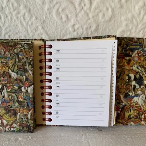 6 x Small Adress Books