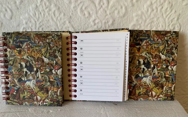 6 x Small Adress Books