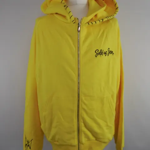 MJB Marc Jaques Burton Sold As Seen Yellow Hoodie, Size M Sold Out