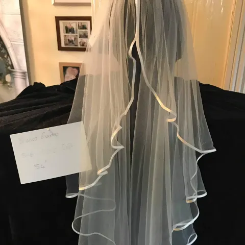 Bianco Evento Ivory wedding veil.  RRP £75