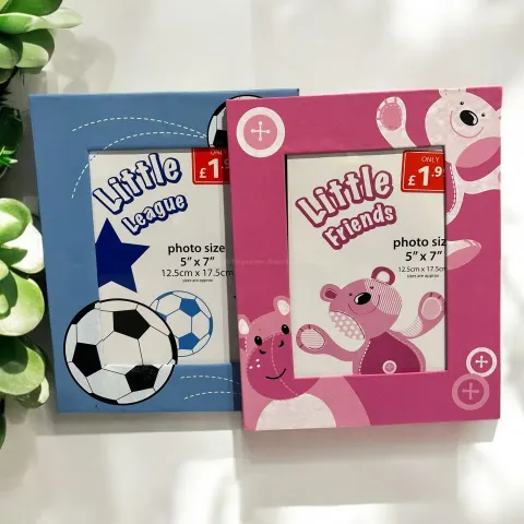 60 x Kids Freestanding Photo Frames 5" x 7"