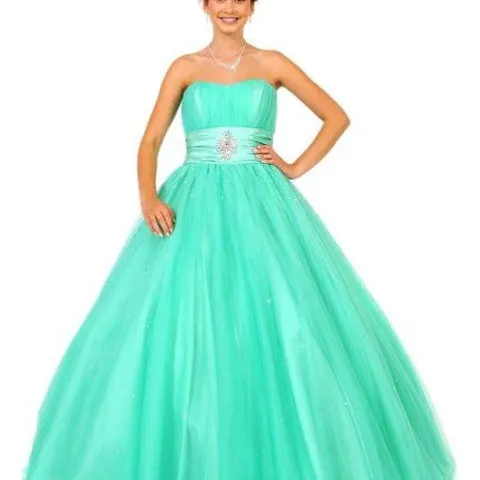 Mint prom dress RRP £495